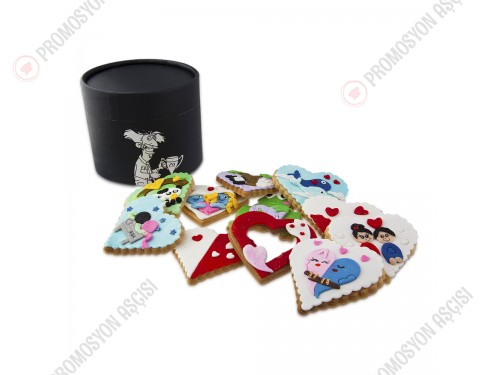 Silindir Kutuda Kurabiye