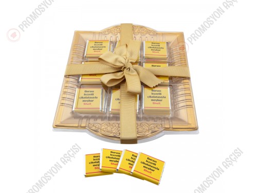 Tepside Logolu Madlen Çikolata