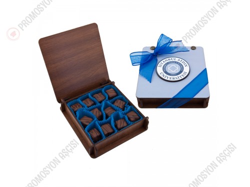 Mini Ahşap Kutuda Lokum