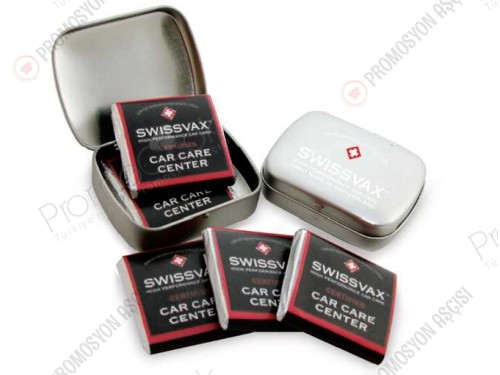 Metal Kutuda İkili Logolu Çikolata